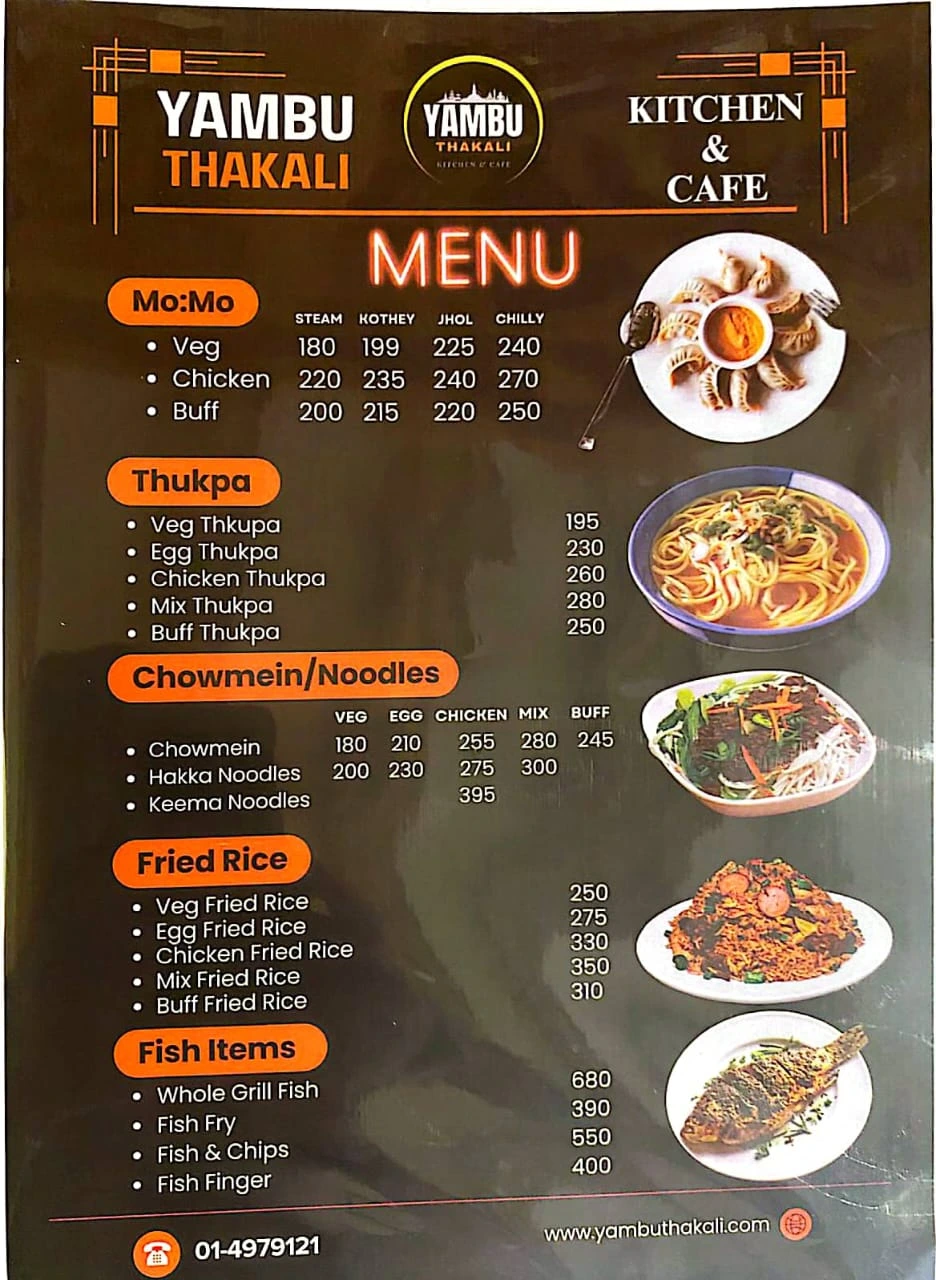 Yambu Thakali Menu Page 6