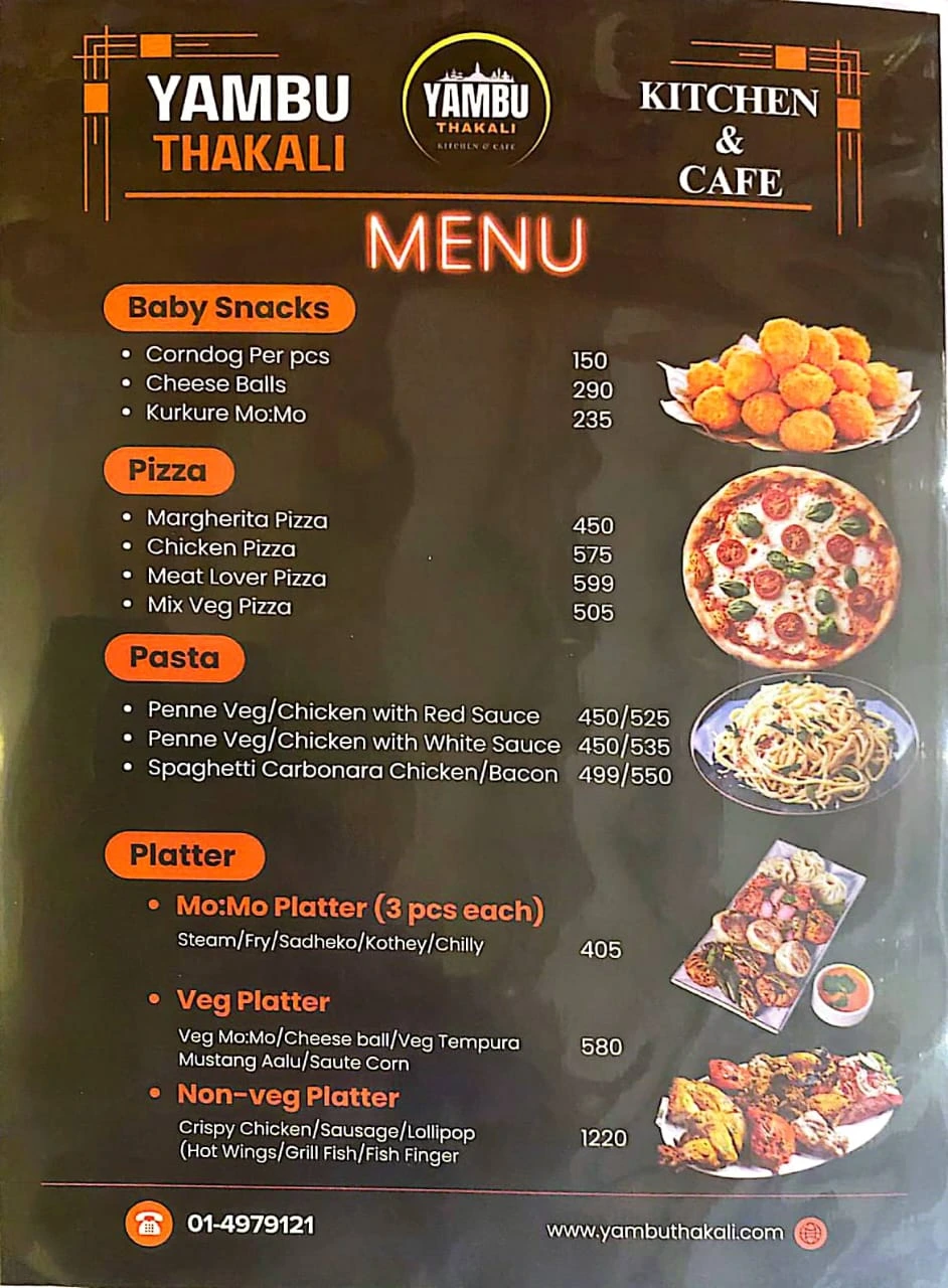 Yambu Thakali Menu Page 3
