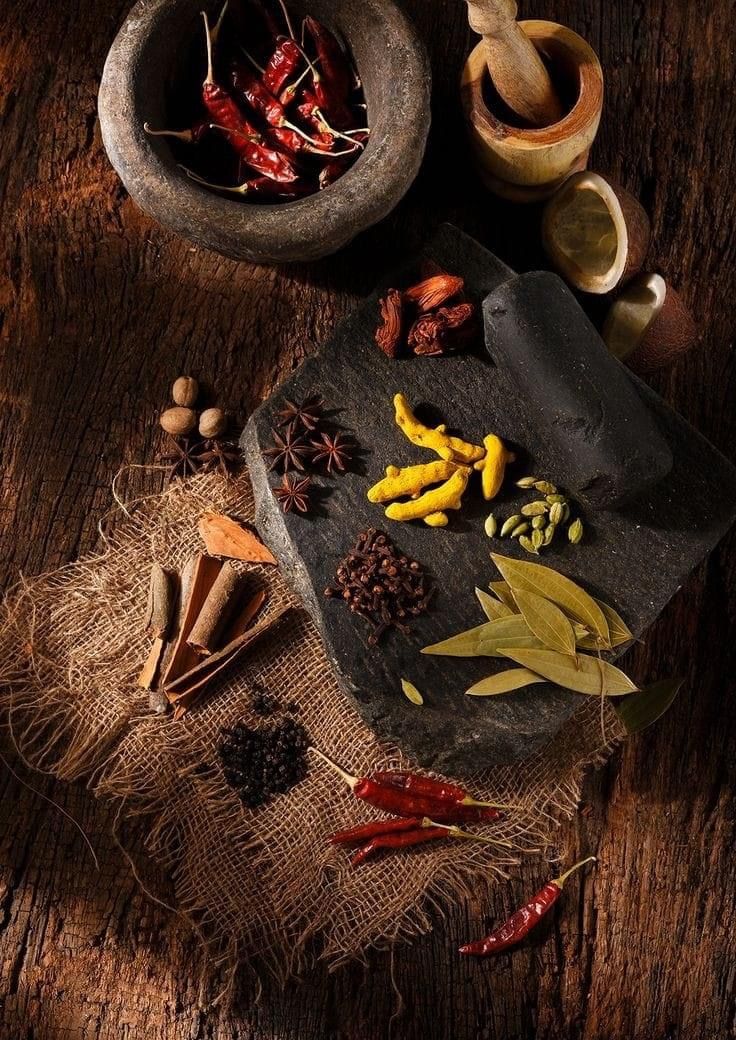 Authentic Himalayan spices used in our kitchen